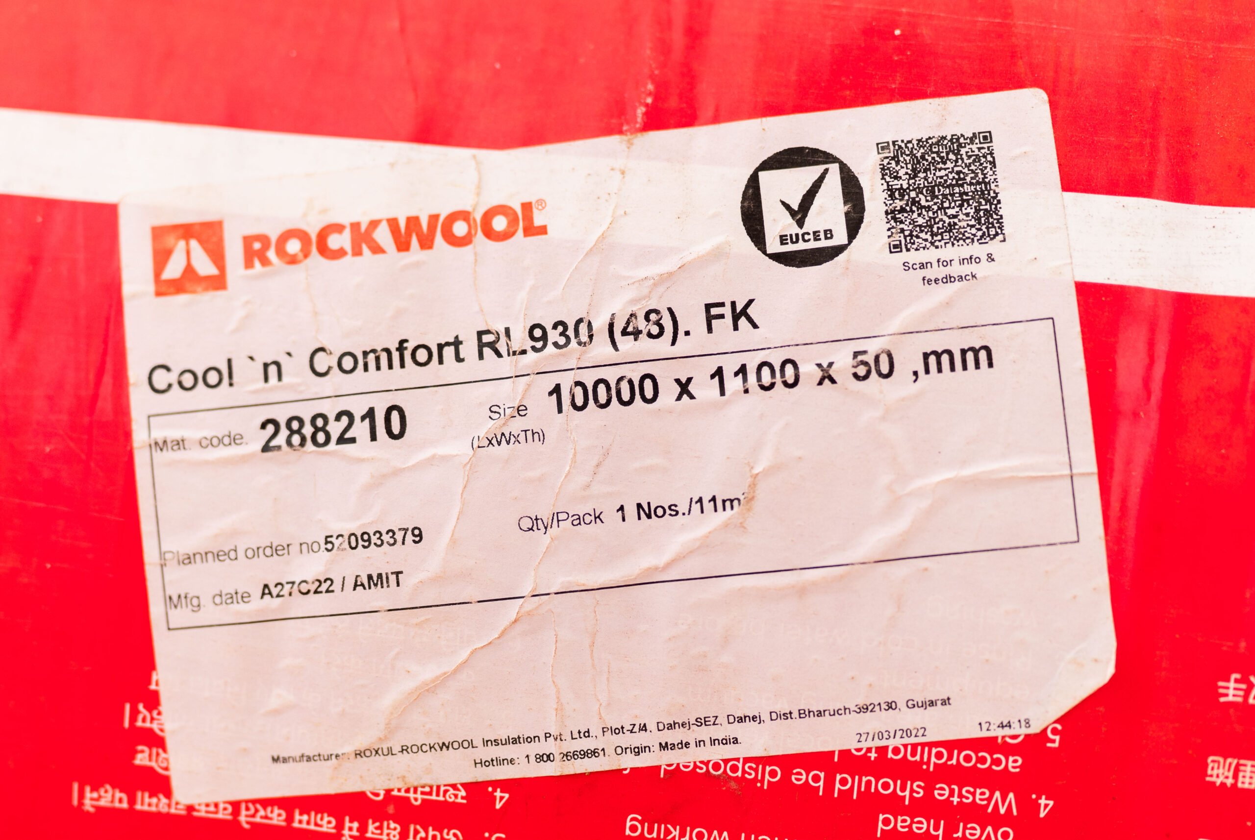 Buy Roxul Rockwool Cool n Comfort RL Thermal Insulation Roll with